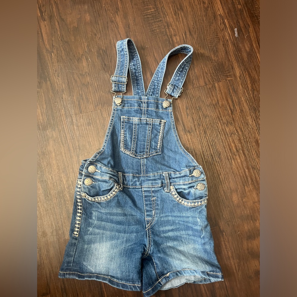- Size 10 silver Jeans girls shorts coveralls
